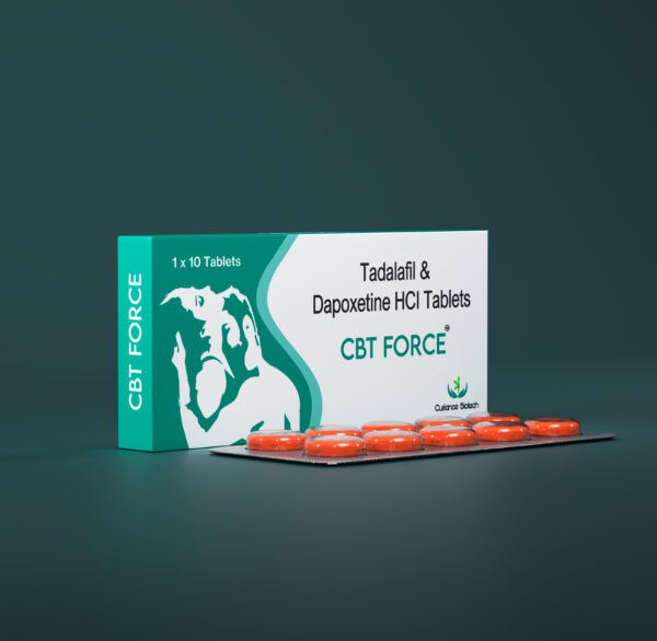 CBT Force - Tadalafil & Dapoxetine HCI Tablets